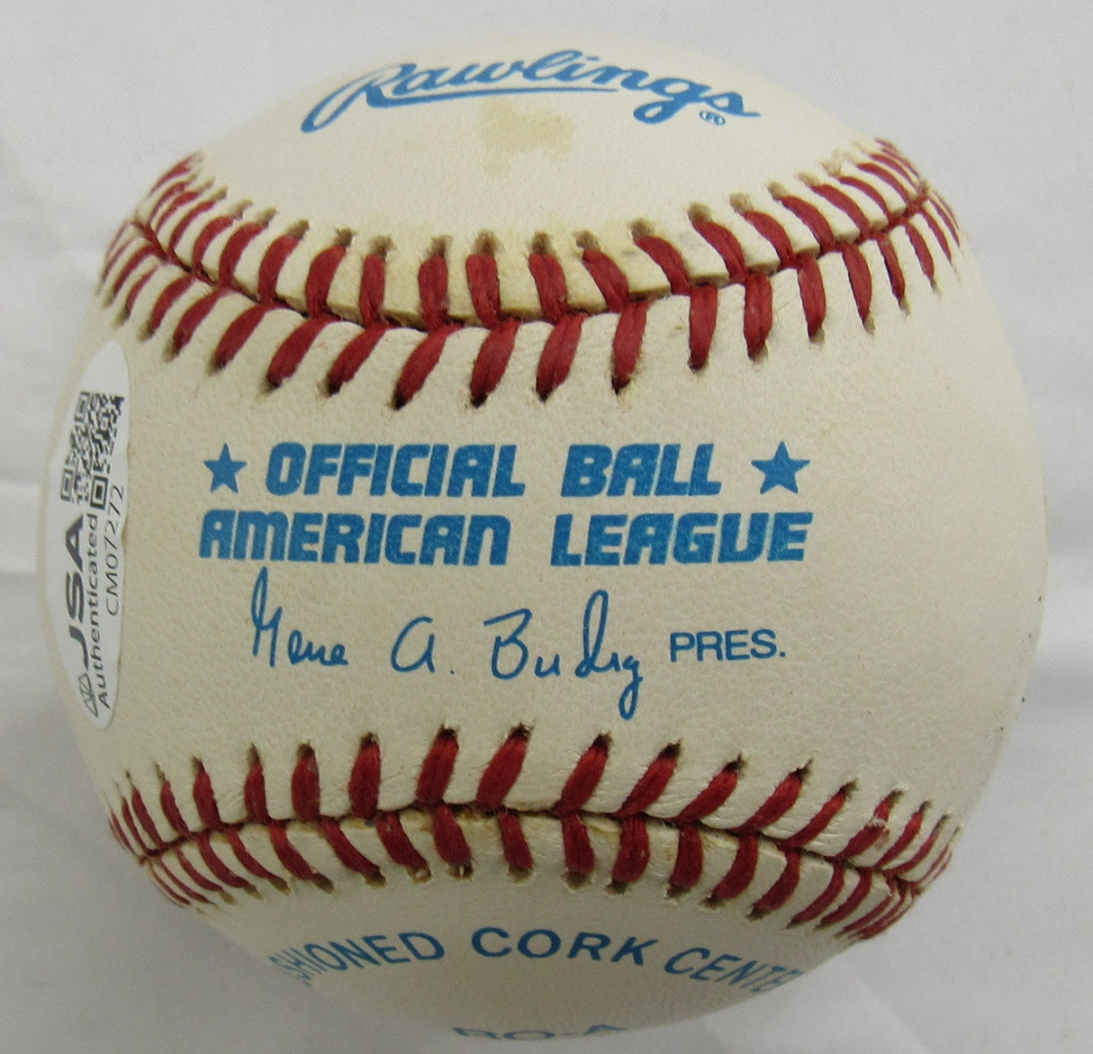 Whitey Ford Signed Auto Rawlings Baseball JSA CM07272