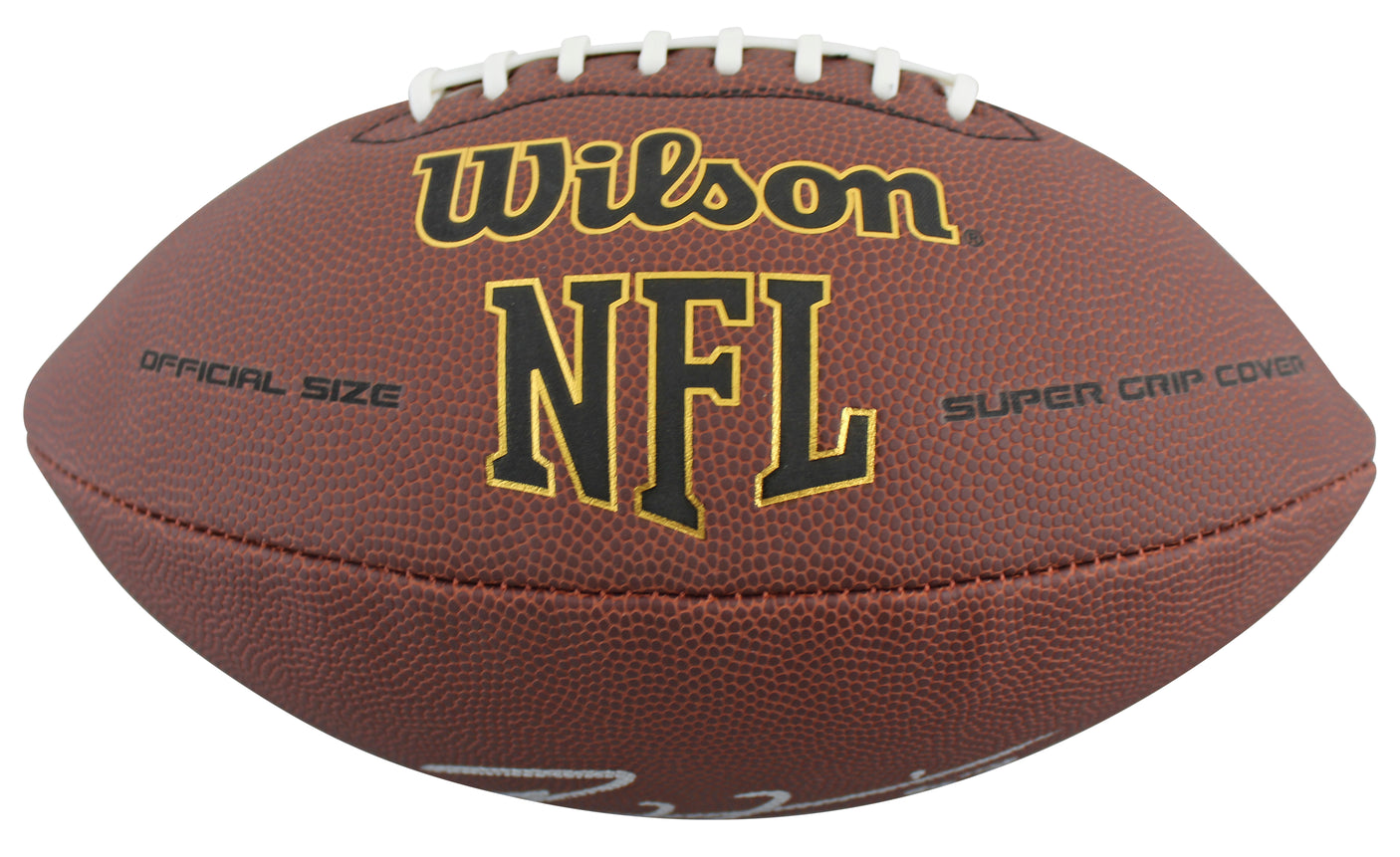 Ravens Ray Lewis Authentic Signed Wilson Super Grip Nfl Football BAS Witnessed