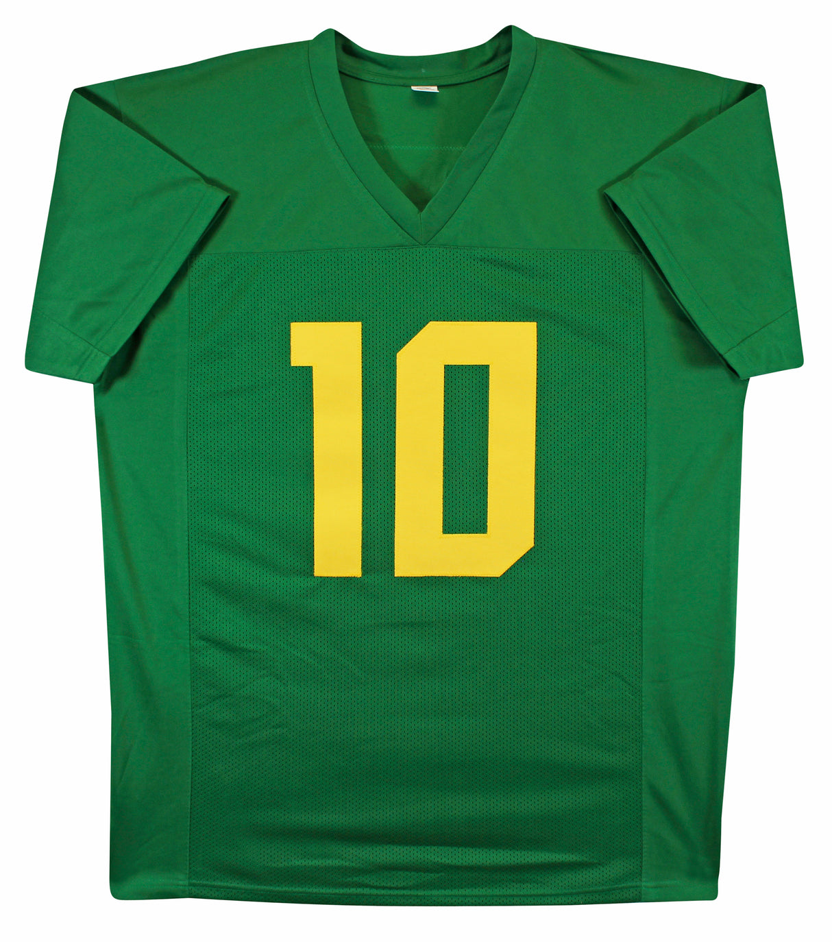 Oregon Bo Nix Authentic Signed Green Pro Style Jersey Autographed BAS Witnessed