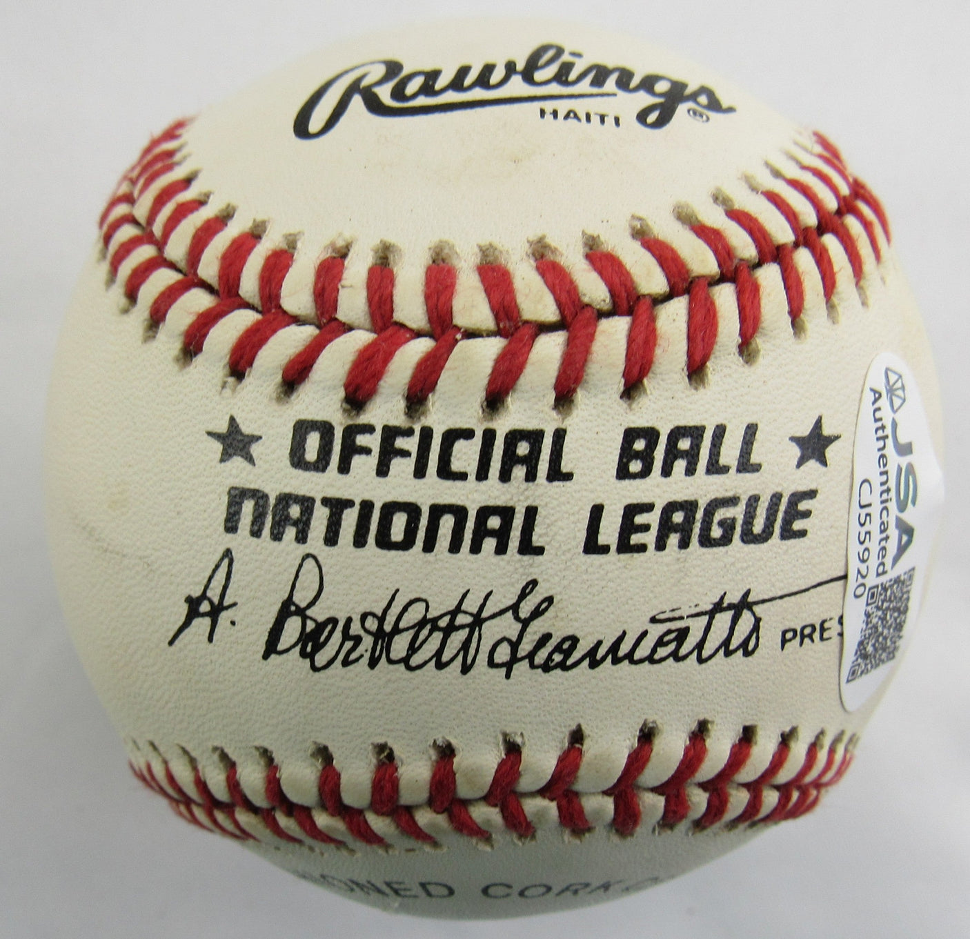 Willie McCovey Signed Auto Rawlings Baseball JSA CJ55920