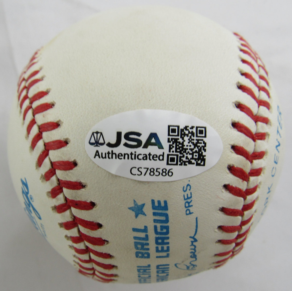 Roger Clemens Signed Rawlings Baseball JSA CS78586