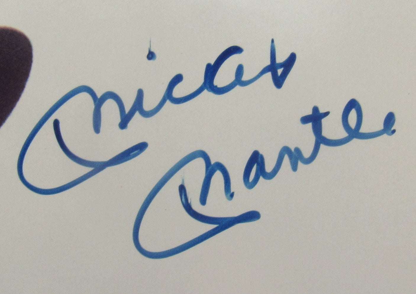 Mickey Mantle Signed Auto 8x10 Photo JSA LOA YY81308