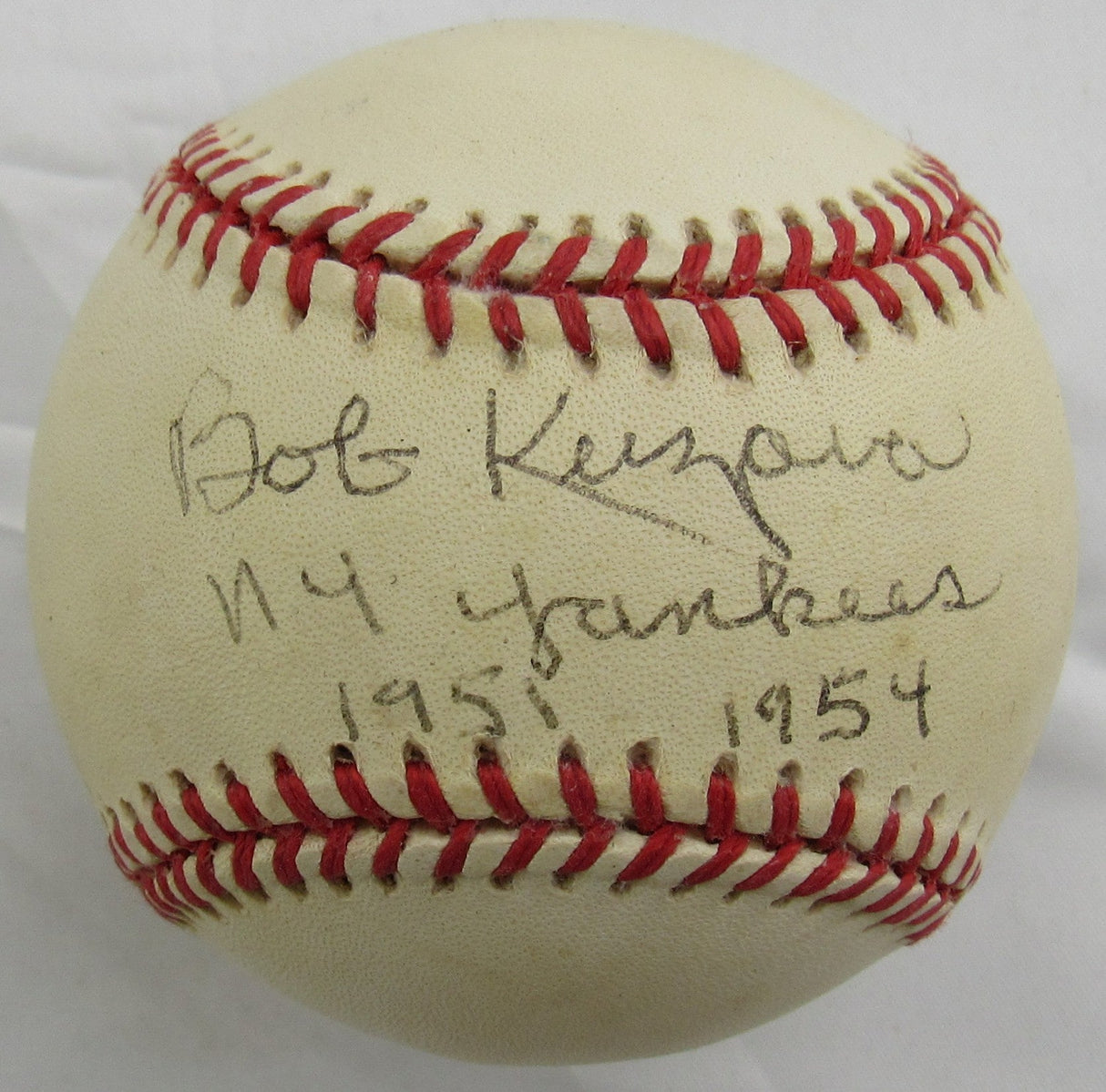 Bob Kuzava Signed Auto Rawlings Baseball JSA CM07262