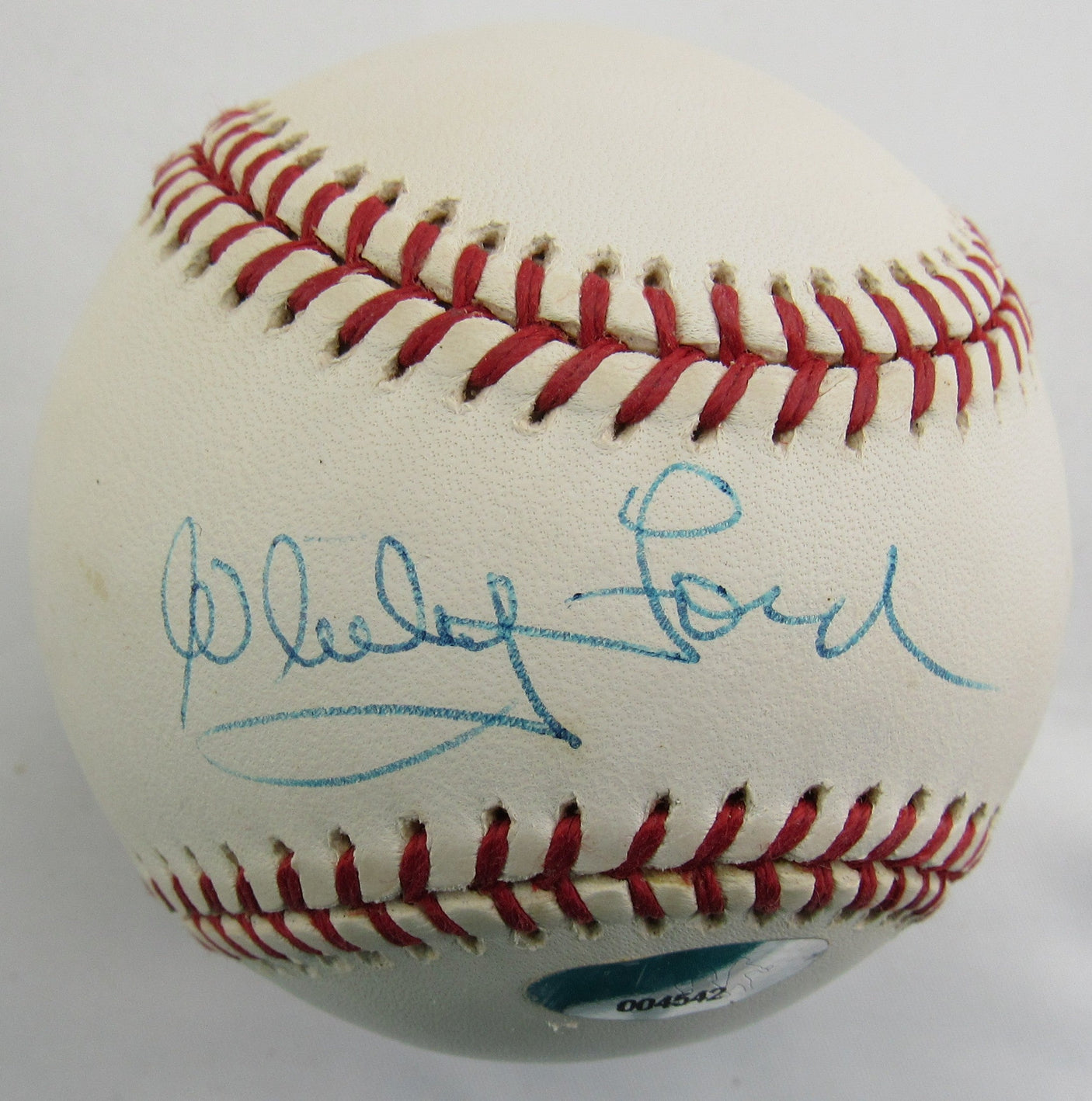 Whitey Ford Signed Auto Rawlings Baseball JSA CJ55908