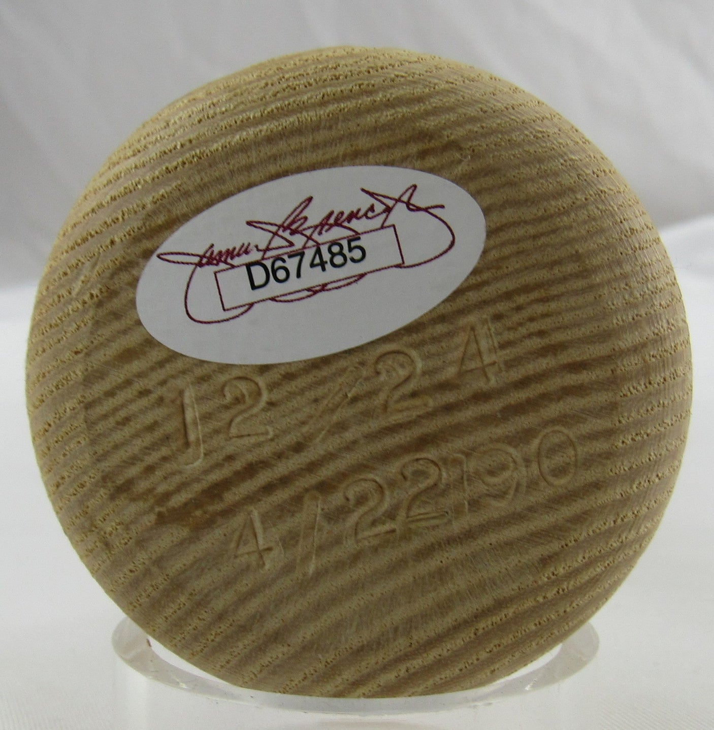 Duke Snider Signed Baseball Bat JSA D67485