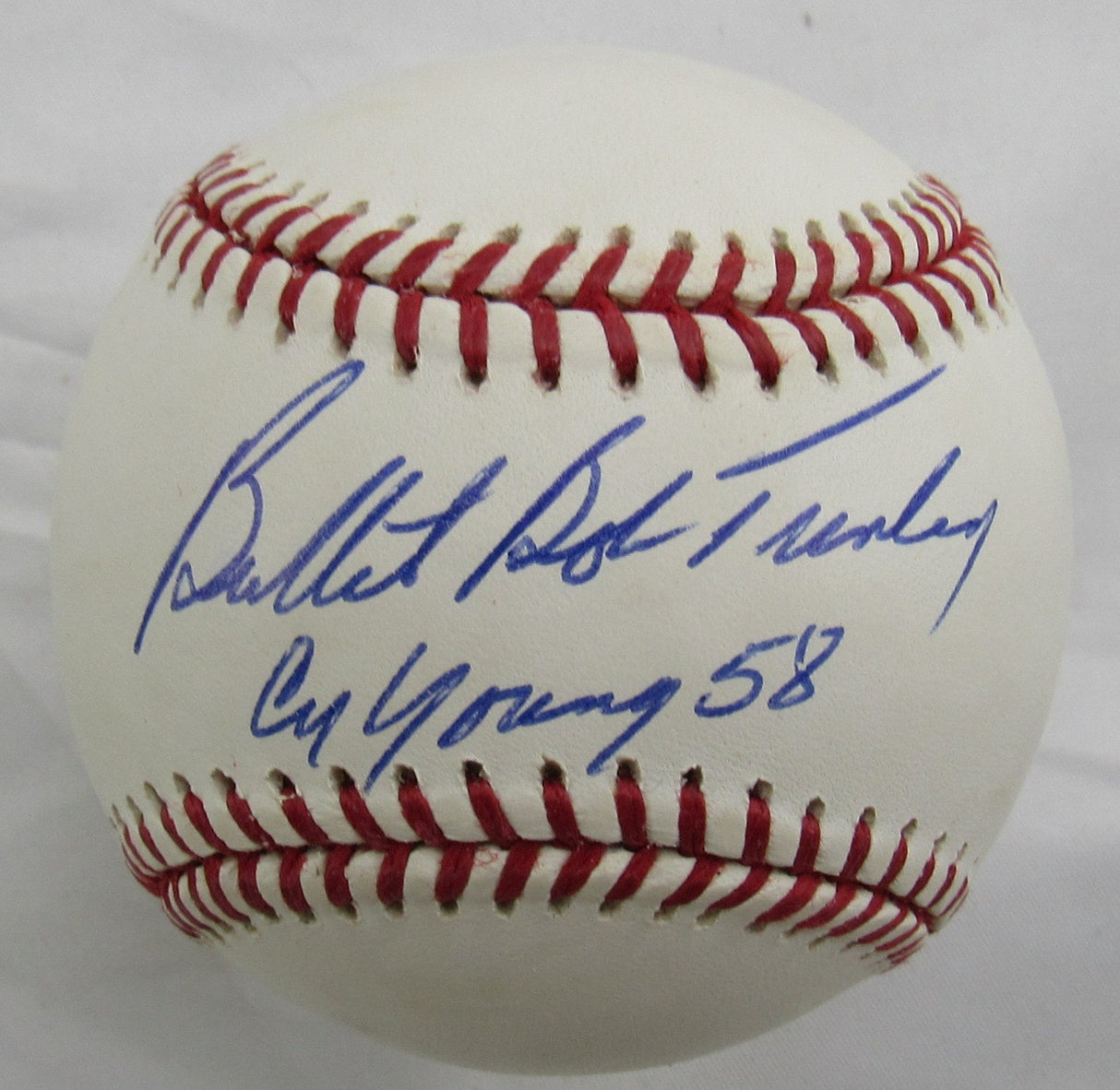 Bob Turley Signed Auto Rawlings Baseball JSA CM07254 w/Cy Young 1958 Inscription