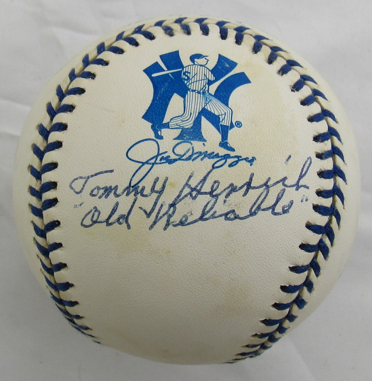 Tom Henrich Signed Auto Rawlings Baseball JSA CM07253