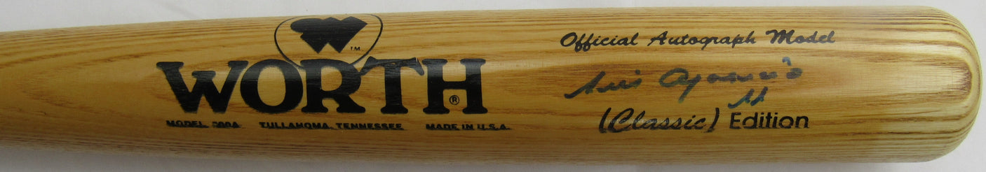 Luis Aparicio Signed Rawlings Baseball Bat JSA D67497