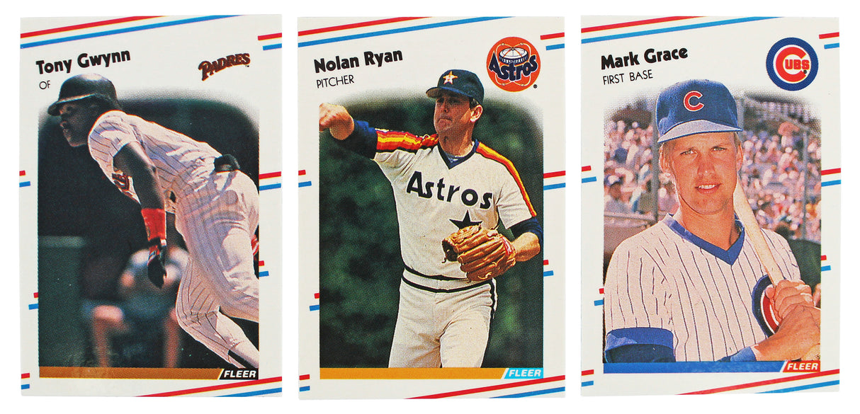 1988 Fleer Set w/ Sub Sets (1988 Fleer Update Set, Classic Minis, & 2 more)