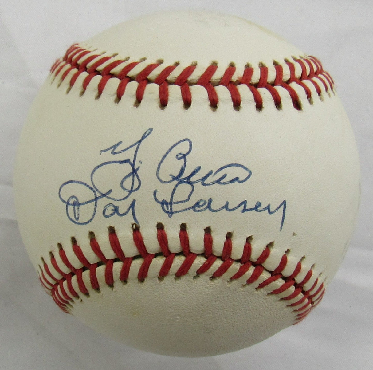 Yogi Berra Don Larsen Signed Auto Rawlings Baseball JSA CM07252