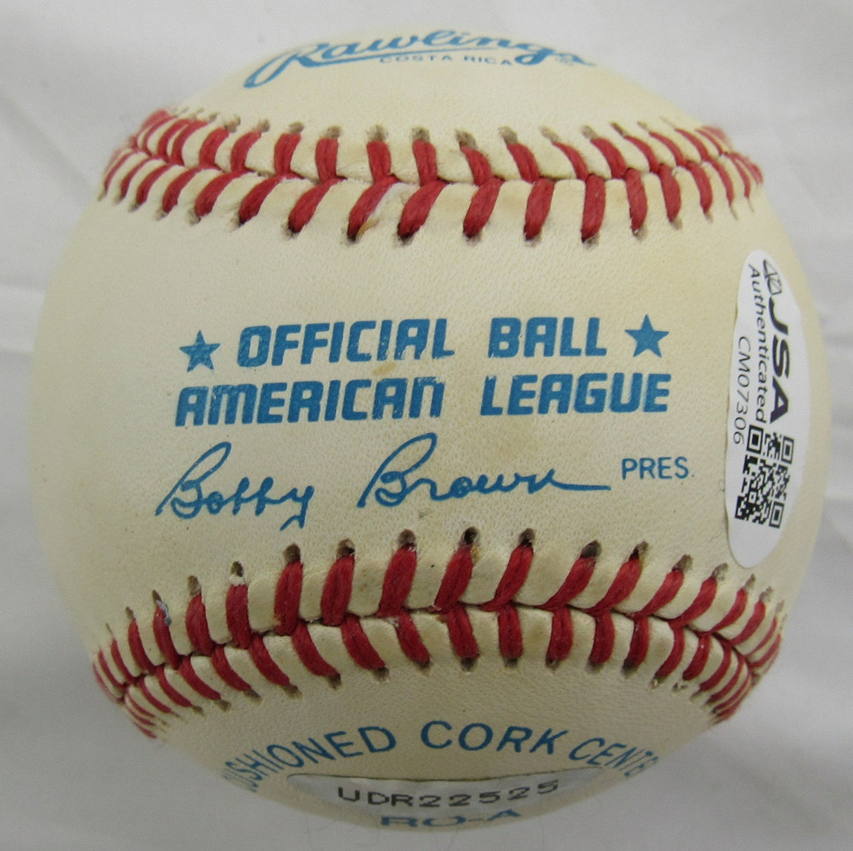 Reggie Jackson Signed Auto Rawlings Baseball JSA CM07306 w/Mr October Insc.
