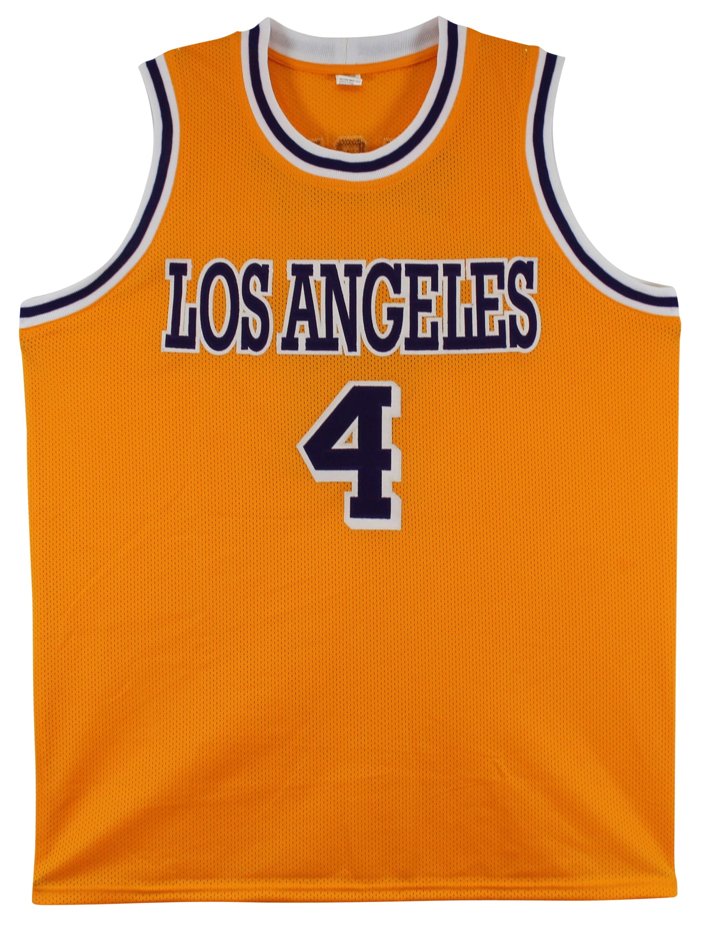 Byron Scott Authentic Signed Yellow Pro Style Jersey Autographed BAS Witnessed 2