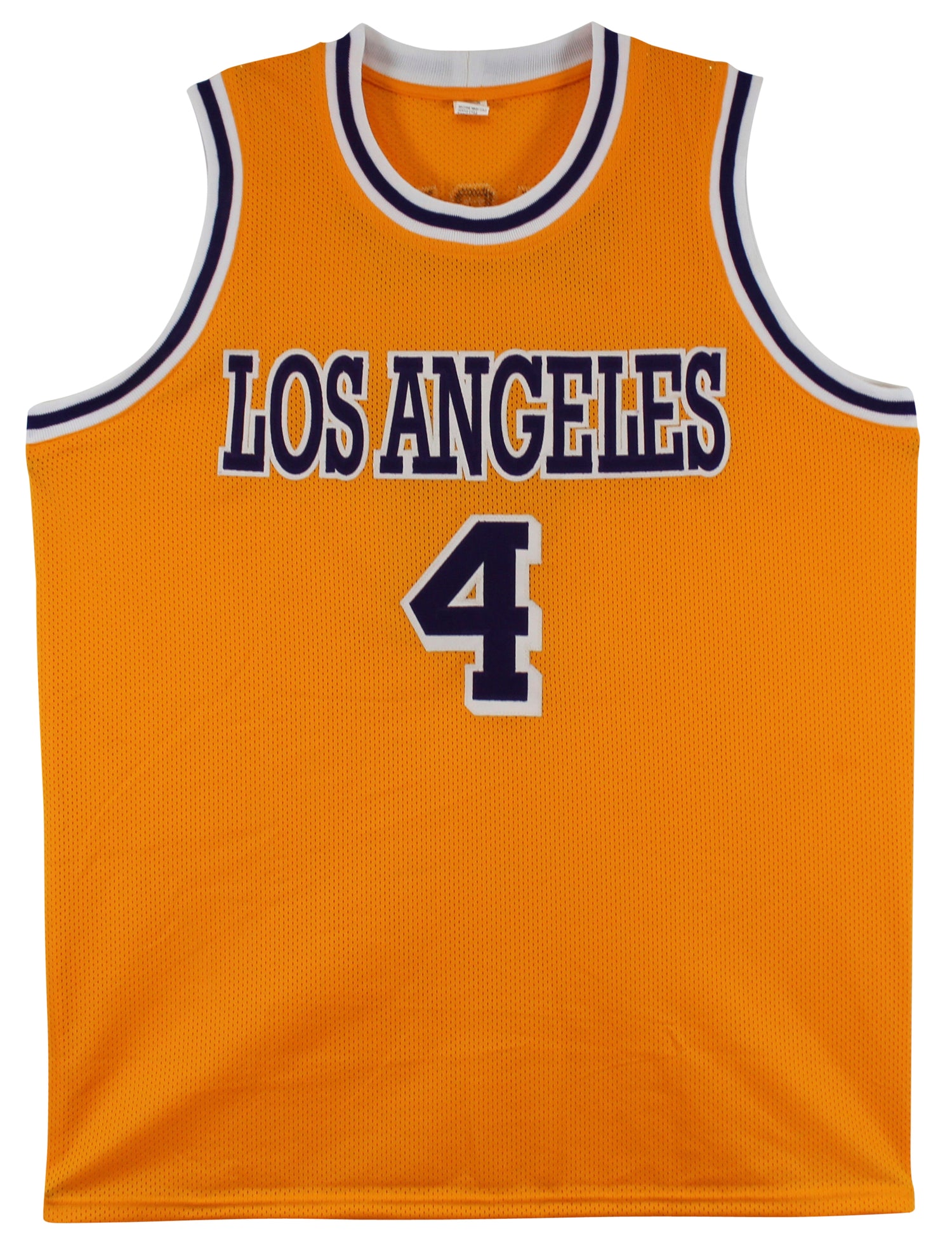 Byron Scott Authentic Signed Yellow Pro Style Jersey Autographed BAS Witnessed 2