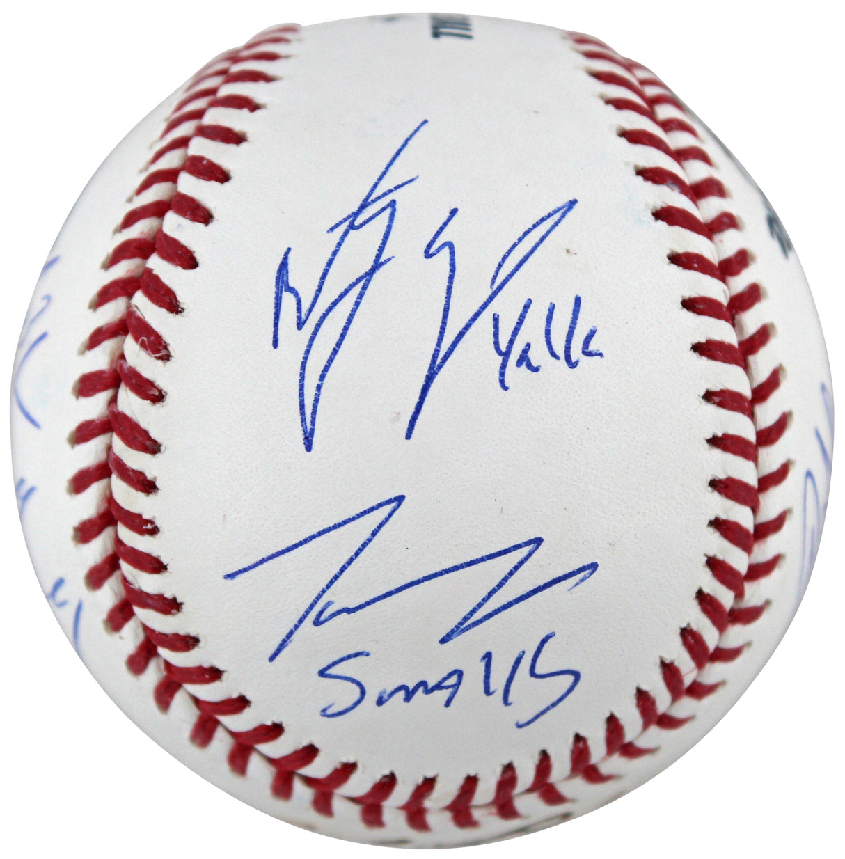 Sandlot (8) Guiry, Leopardi, Renna, +5 Signed Babe Ruth Baseball w Character BAS