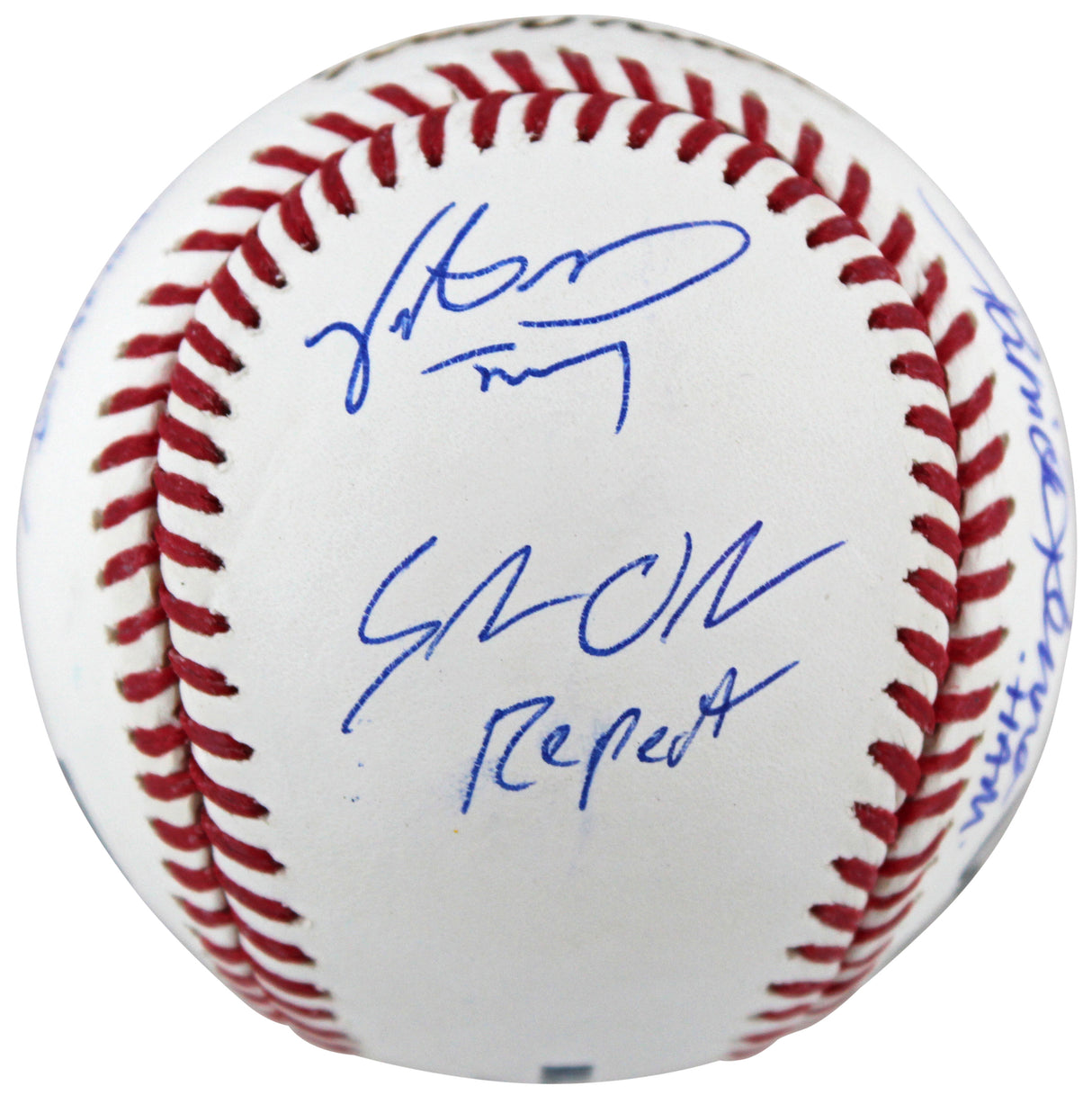 Sandlot (8) Guiry, Leopardi, Renna, +5 Signed Babe Ruth Baseball w Character BAS