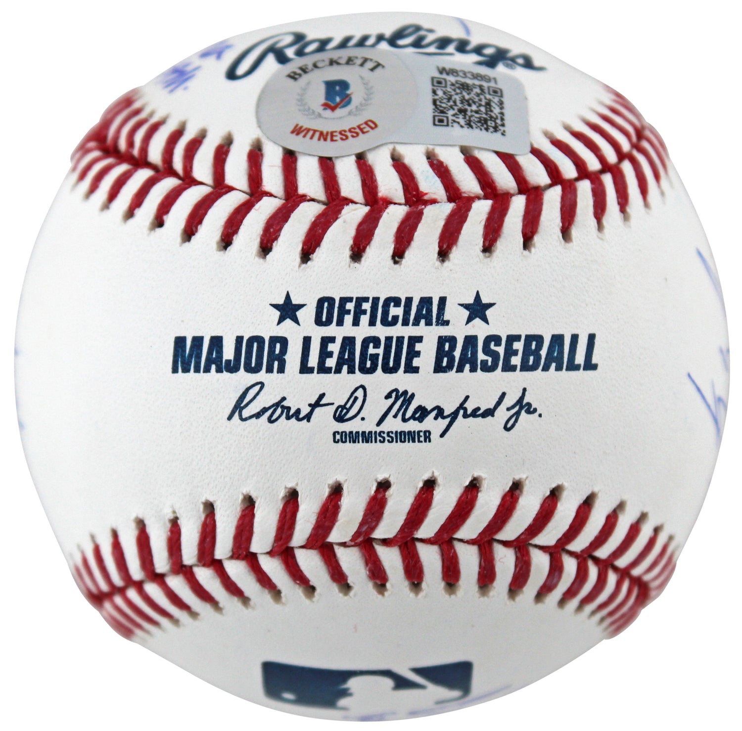 Sandlot (8) Guiry, Leopardi, Renna, +5 Signed Babe Ruth Baseball w Character BAS