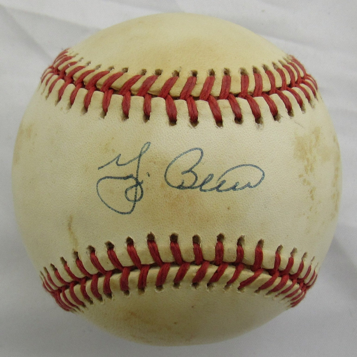 Yogi Berra Signed Auto Rawlings Baseball JSA CM07300