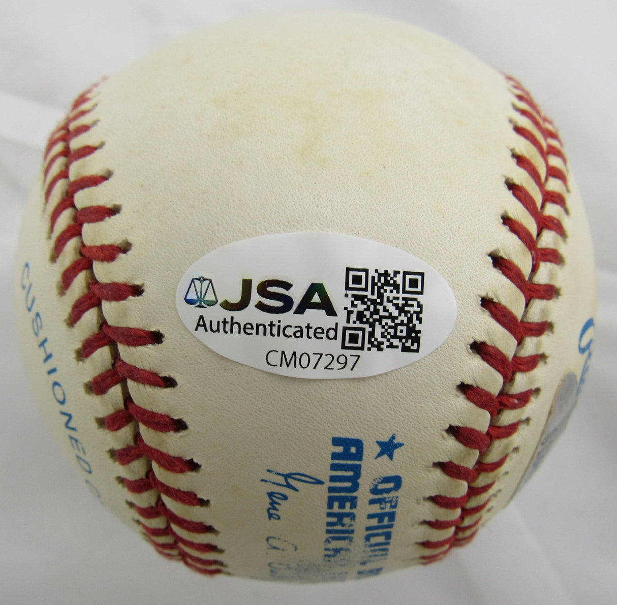 Al Rosen Signed Auto Rawlings Baseball JSA CM07297 w/1953 AL MVP Inscription