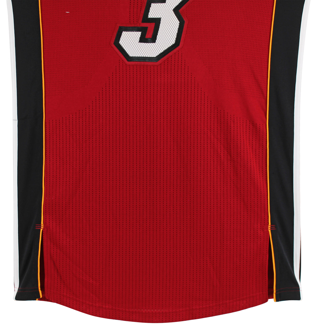 Heat Dwyane Wade 2012 China Preseason Tour Game Worn Red Adidas Jersey NBA LOA