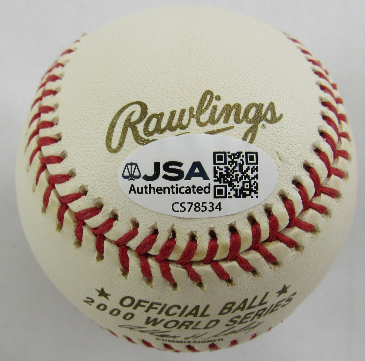 Joe Torre/Bobby Valentine Multi Signed Rawlings 2000 World Series Baseball JSA CS78534
