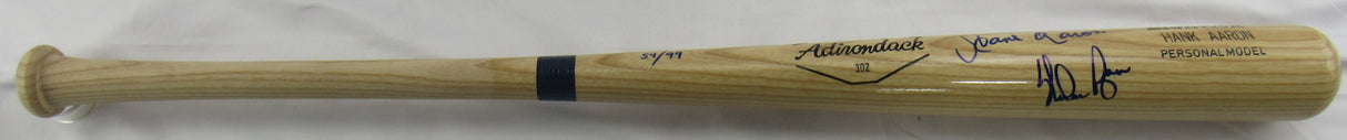 Hank Aaron Pete Rose Nolan Ryan Cal Ripken Jr Signed Rawlings Baseball Bat JSA BA09034