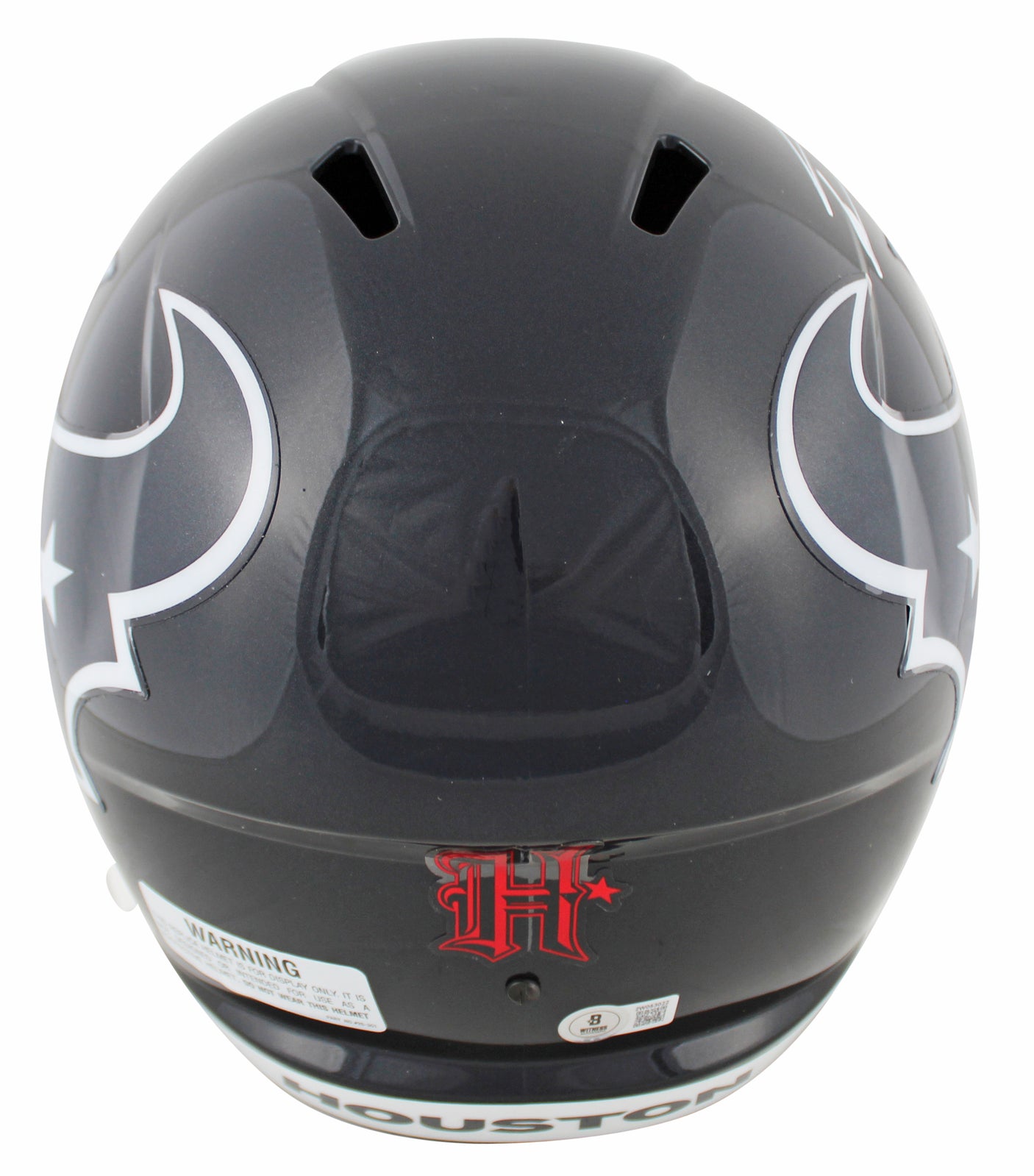 Texans Stefon Diggs Authentic Signed Full Size Speed Rep Helmet BAS Witnessed