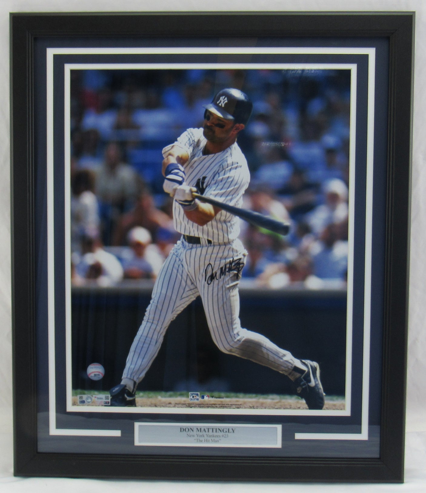 Don Mattingly Signed Framed 16x20 Photo Fanatics COA