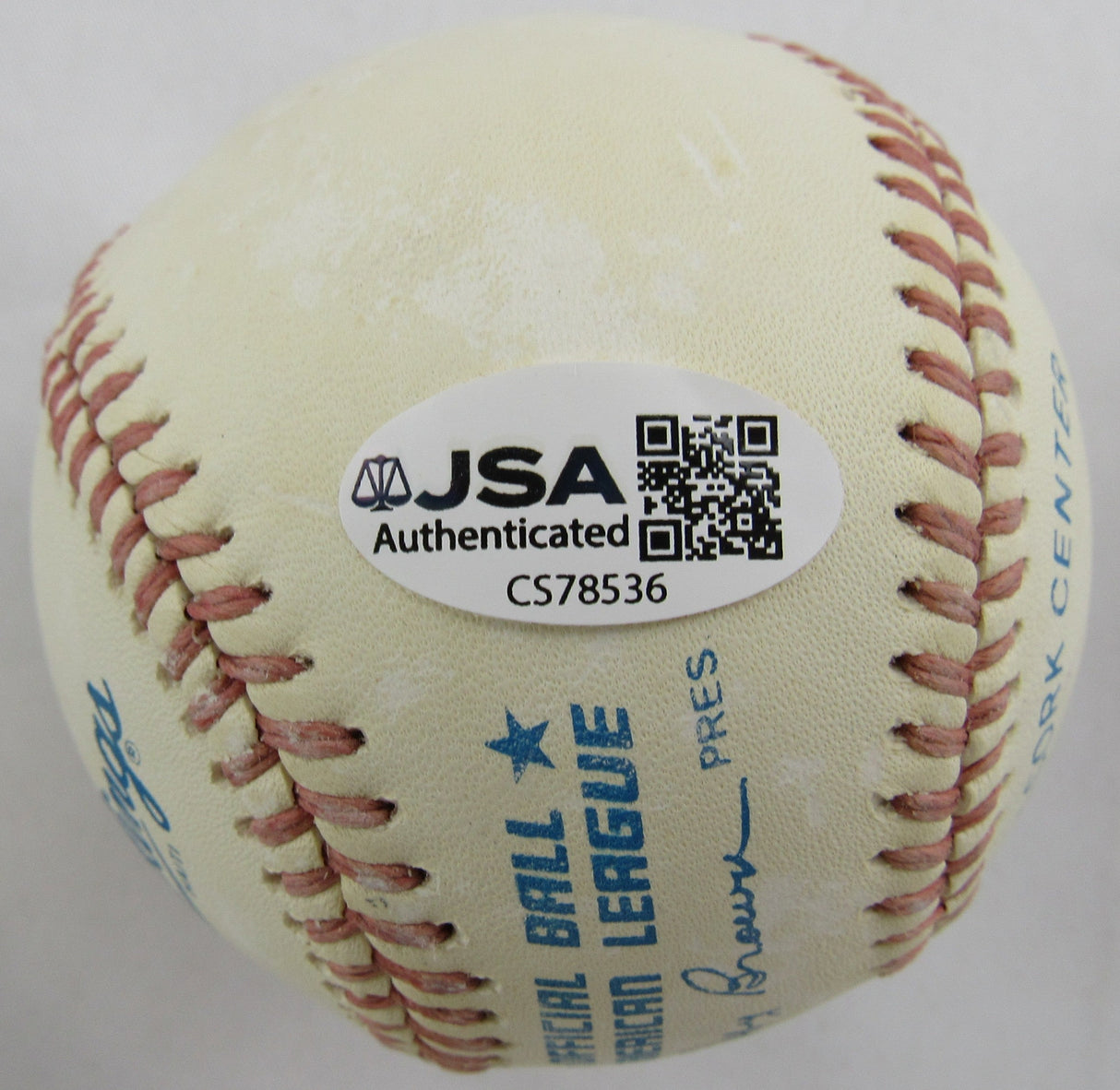 Fergie Jenkins Signed Rawlings Baseball w/ HOF Insc JSA CS78536