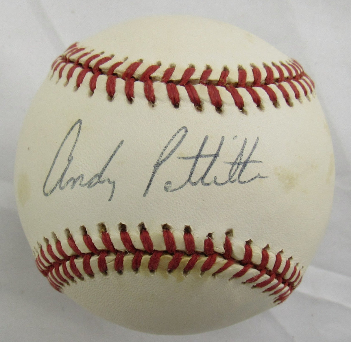 Andy Pettitte Signed Auto Rawlings Baseball JSA CM07343