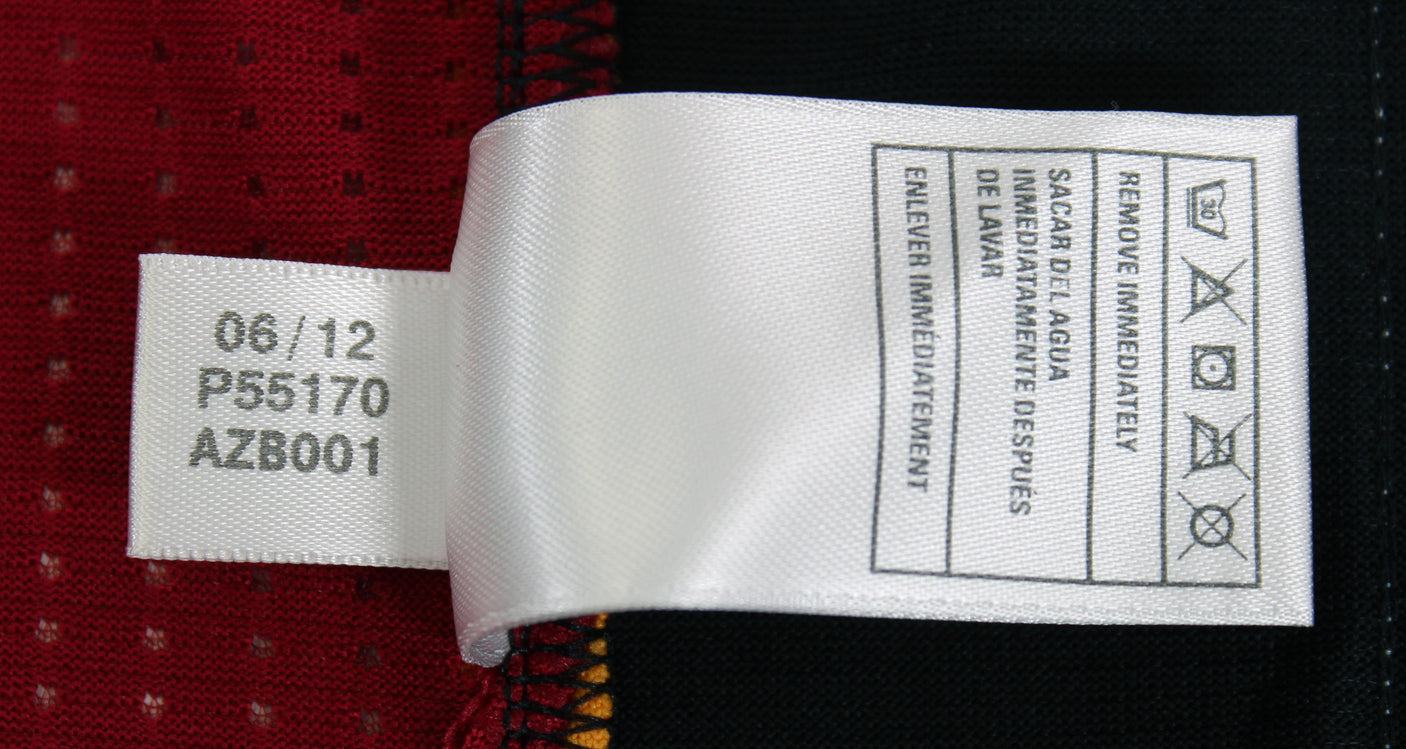 Heat Dwyane Wade 2012 China Preseason Tour Game Worn Red Adidas Jersey NBA LOA