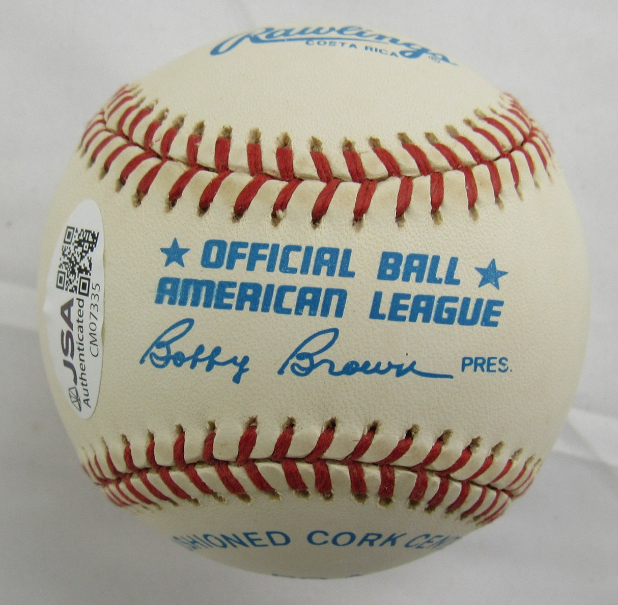 Reggie Jackson Signed Auto Rawlings Baseball JSA CM07335