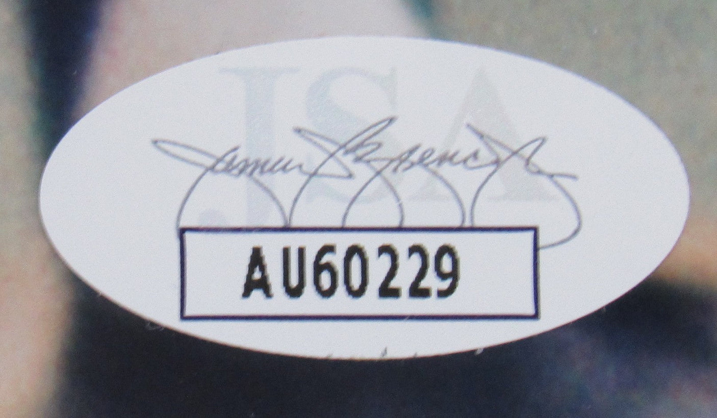 Hank Aaron Signed Framed 11x14 Photo JSA AU60229