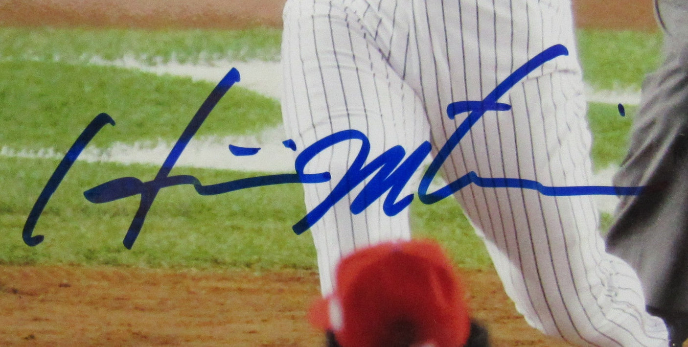 Hideki Matsui Signed Auto 8x10 Photo Steiner MLB Hologram