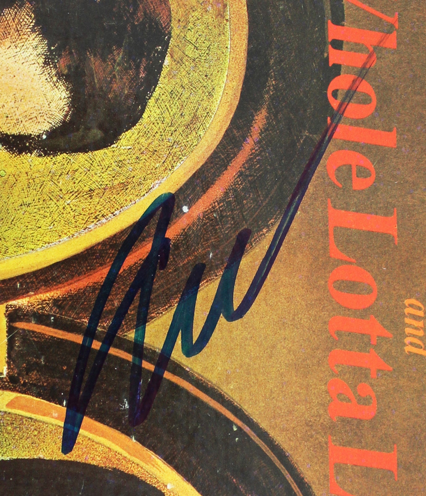 Hank Williams Jr. Authentic Signed Send Me Some Lovin Album Cover BAS #BH027834