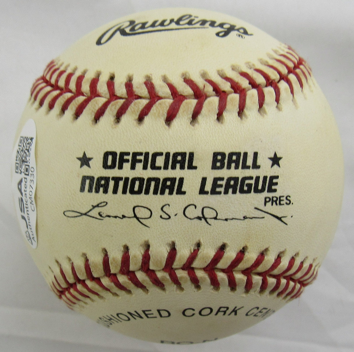 Bob Gibson Signed Auto Rawlings Baseball JSA CM07330