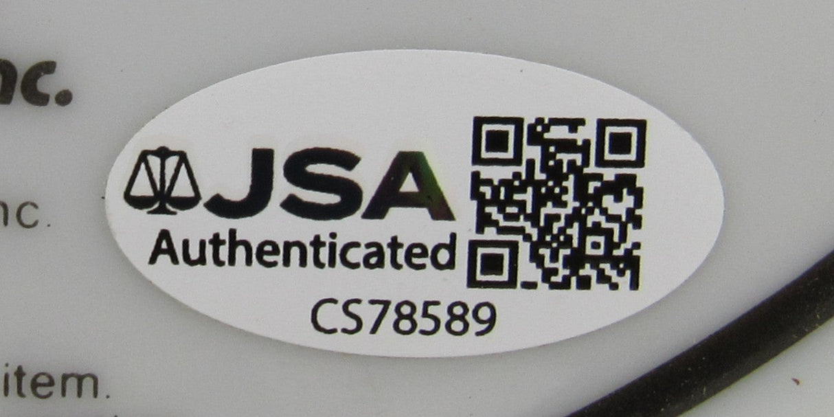 Kareem Abdul-Jabbar Signed Auto Painted Plate JSA CS78589
