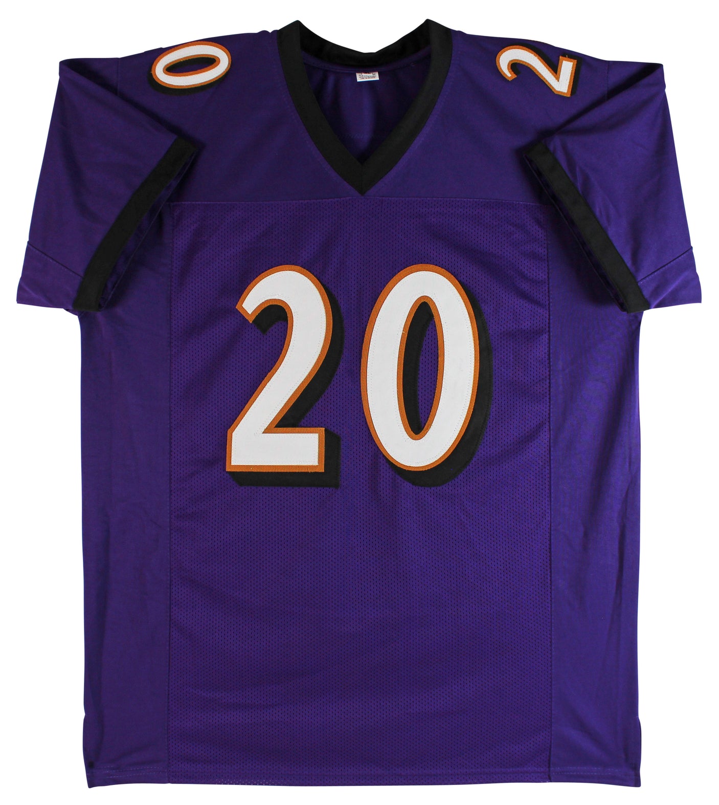 Ed Reed Authentic Signed Purple Pro Style Jersey Autographed BAS Witnessed