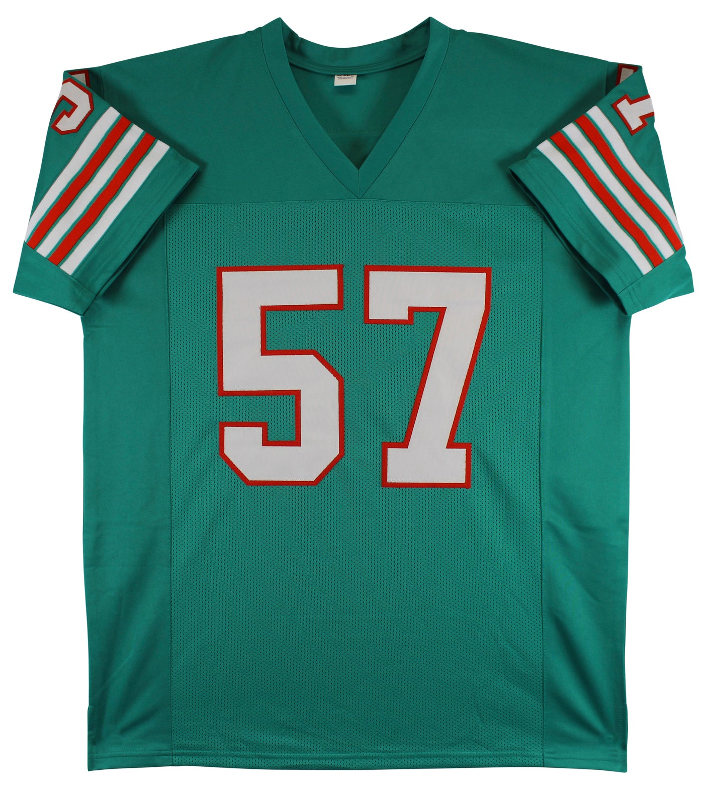 Dwight Stephenson "HOF 98" Authentic Signed Teal Pro Style Jersey BAS Witnessed