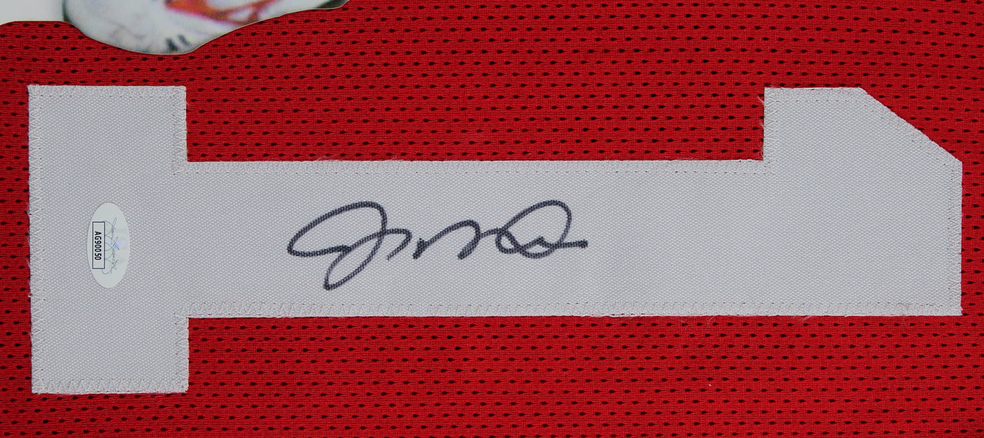 Joe Montana Authentic Signed One of One Jersey Framed Display JSA