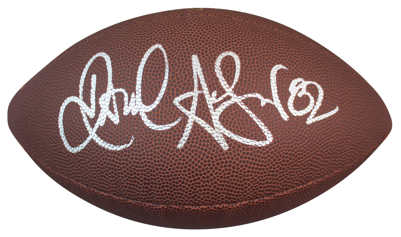 Falcons Jamal Anderson Signed Wilson Super Grip Nfl Football BAS Witnessed