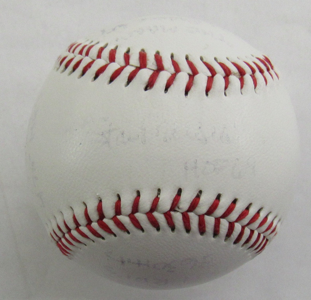 Stan Musial Stat Baseball Signed Auto Rawlings Baseball