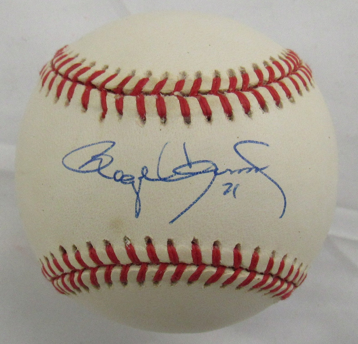 Roger Clemens Signed Auto Rawlings Baseball JSA CM07313