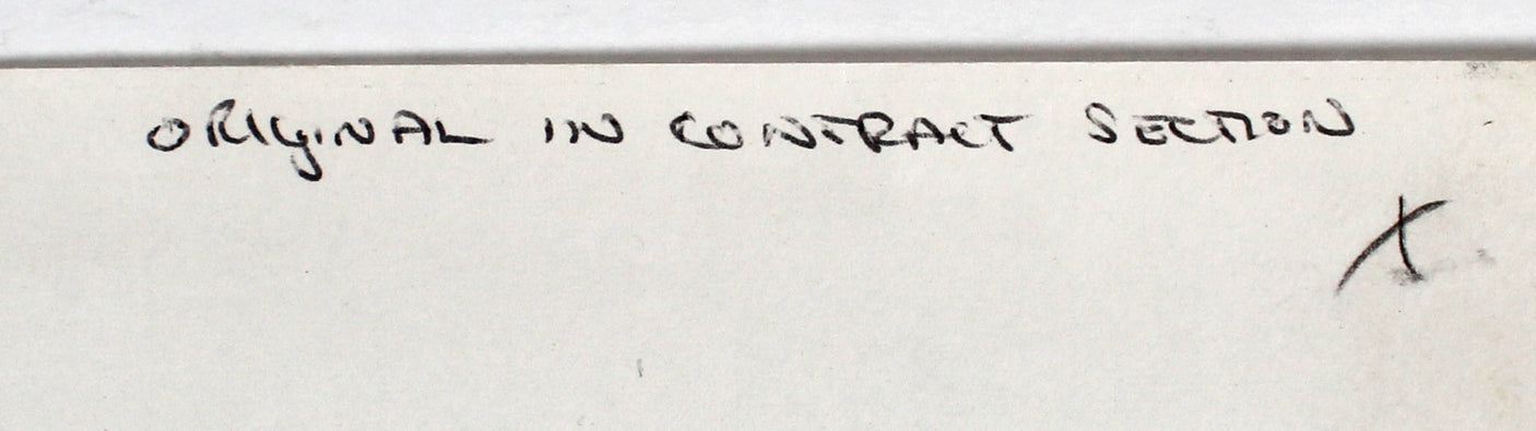 The Who (4) Townshend, Moon, Daltrey & Entwistle Signed Contract Addendum JSA