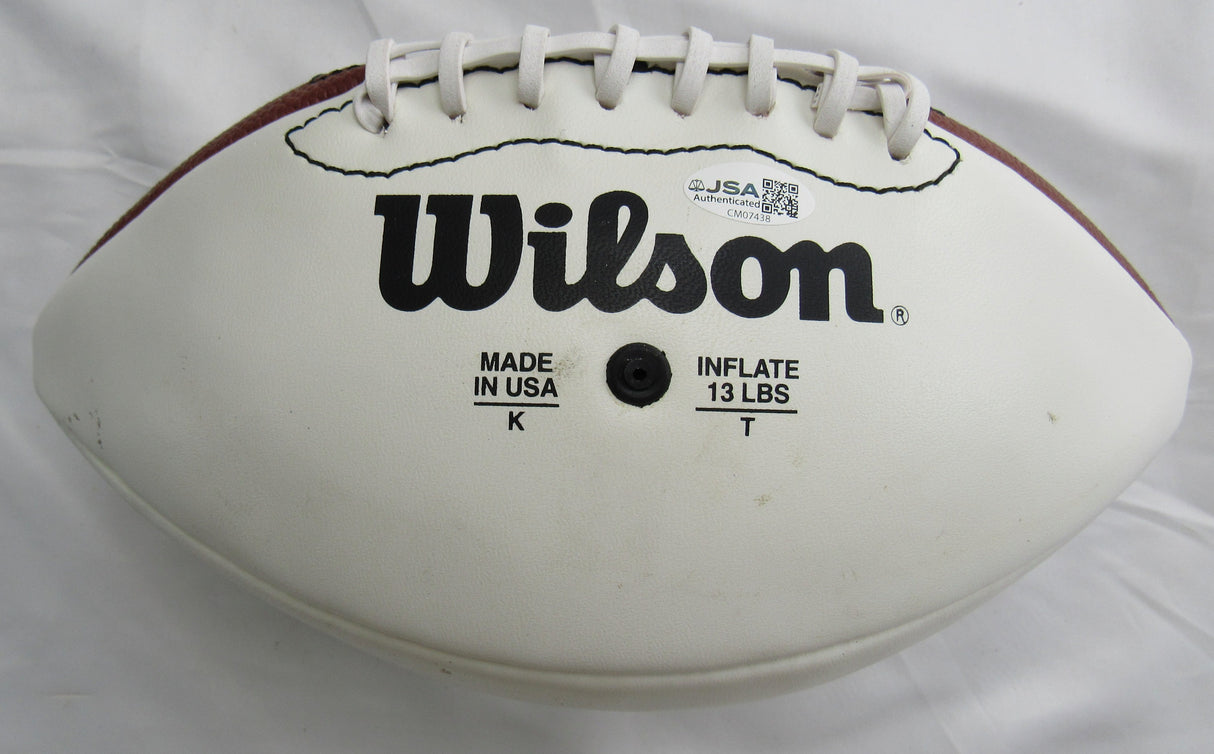 Gale Sayers Signed Auto Wilson Football JSA CM07438