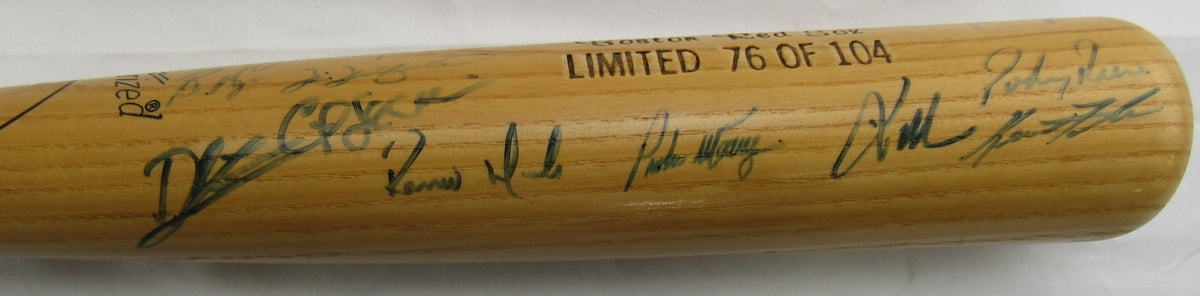 2004 Boston Redsox Team Signed Bat - Multi Signed Baseball Bat MLB MT00538205