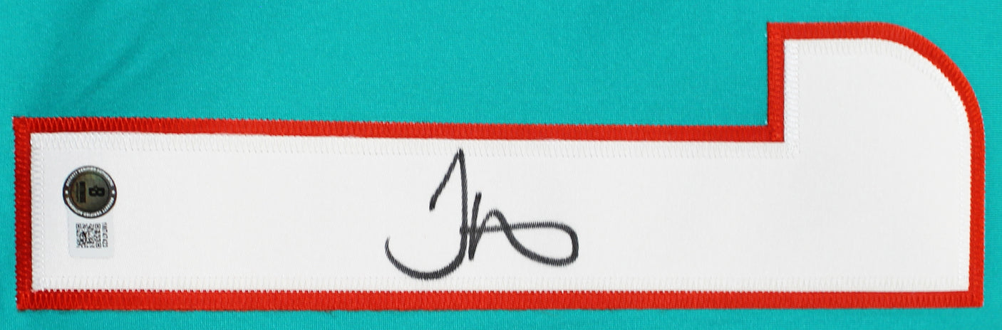 Dolphins Tyreek Hill Authentic Signed Teal Nike Jersey w/ Sewn #'s BAS Witnessed