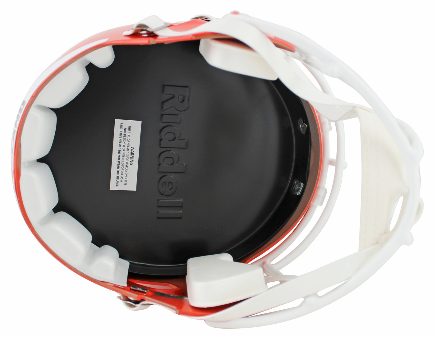 Browns Nick Chubb Authentic Signed Full Size Speed Rep Helmet BAS Witnessed 2