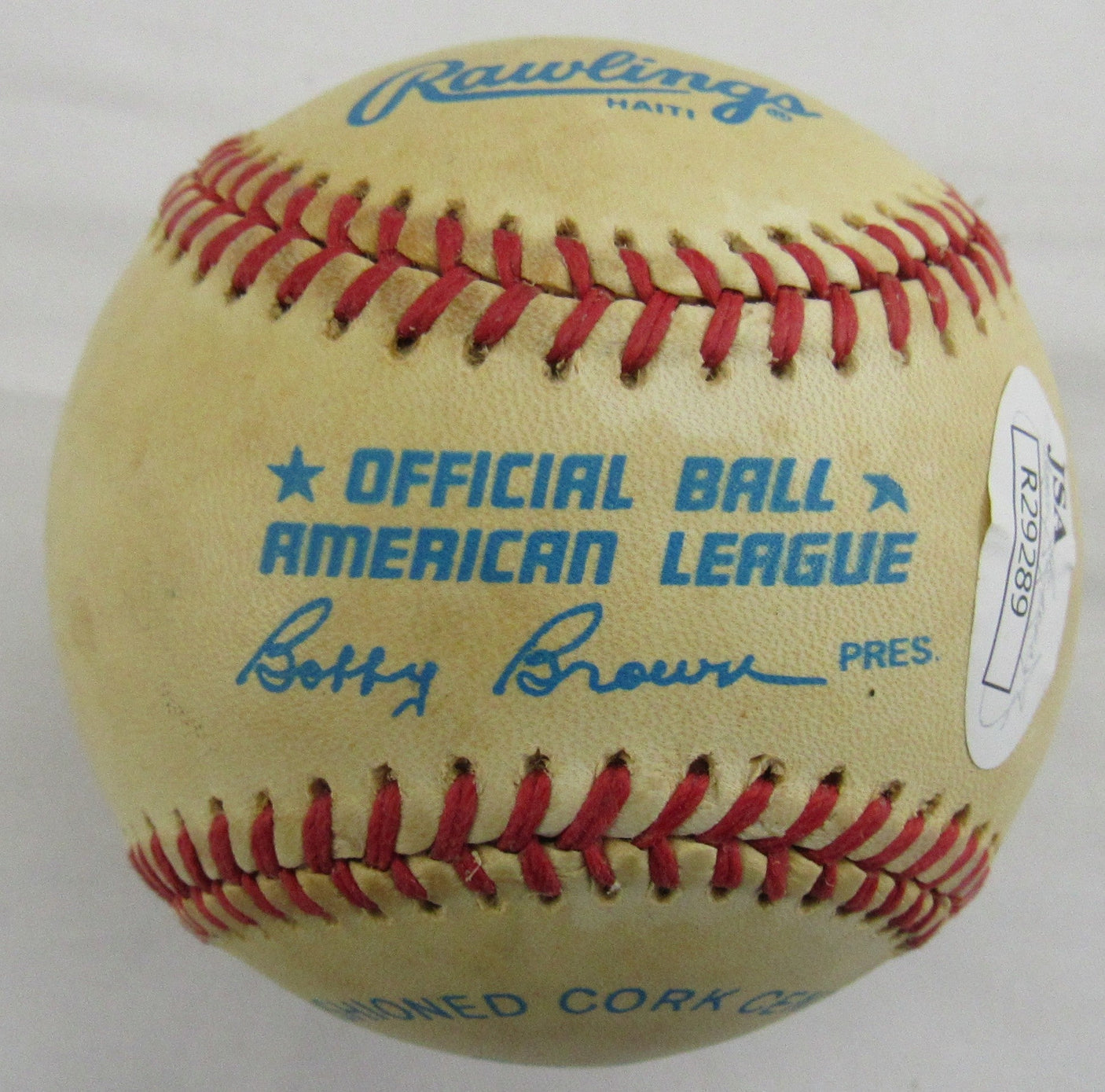 Don Larsen Signed Auto Baseball JSA R29289