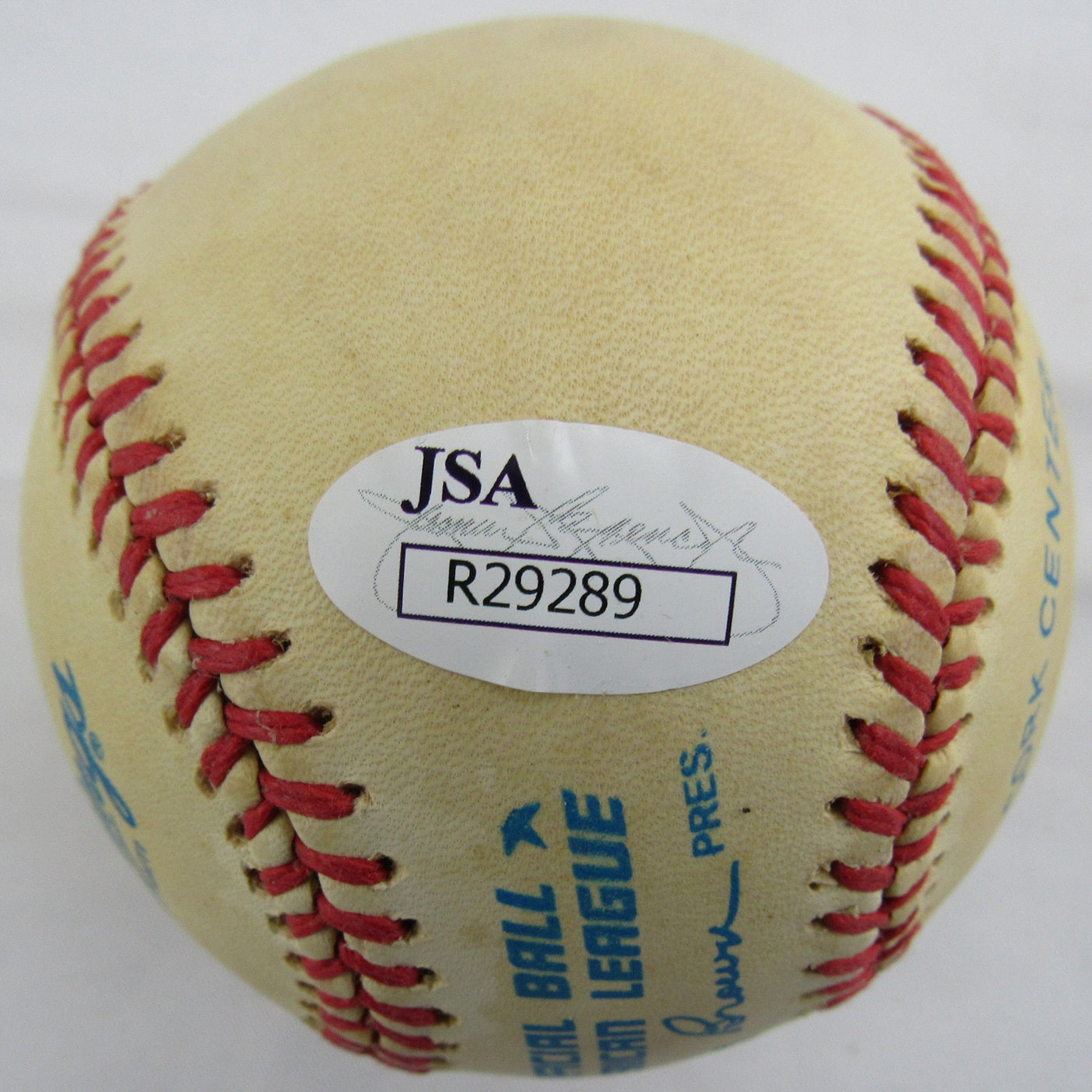 Don Larsen Signed Auto Baseball JSA R29289