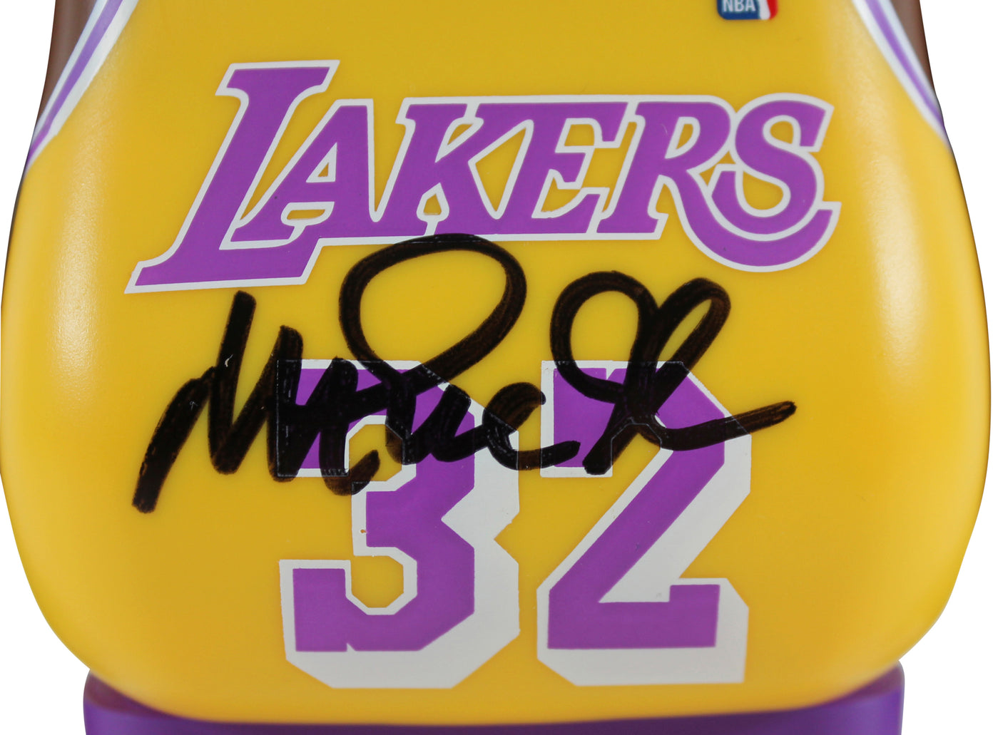 Lakers Magic Johnson Authentic Signed Bearbrick Be@rbrick Boxset 2pcs BAS Wit